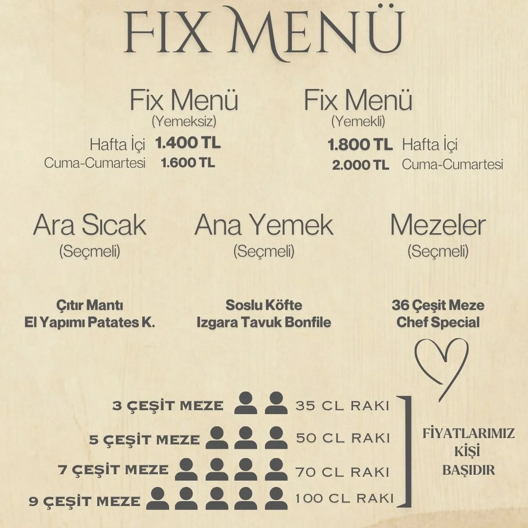 FİX MENÜ